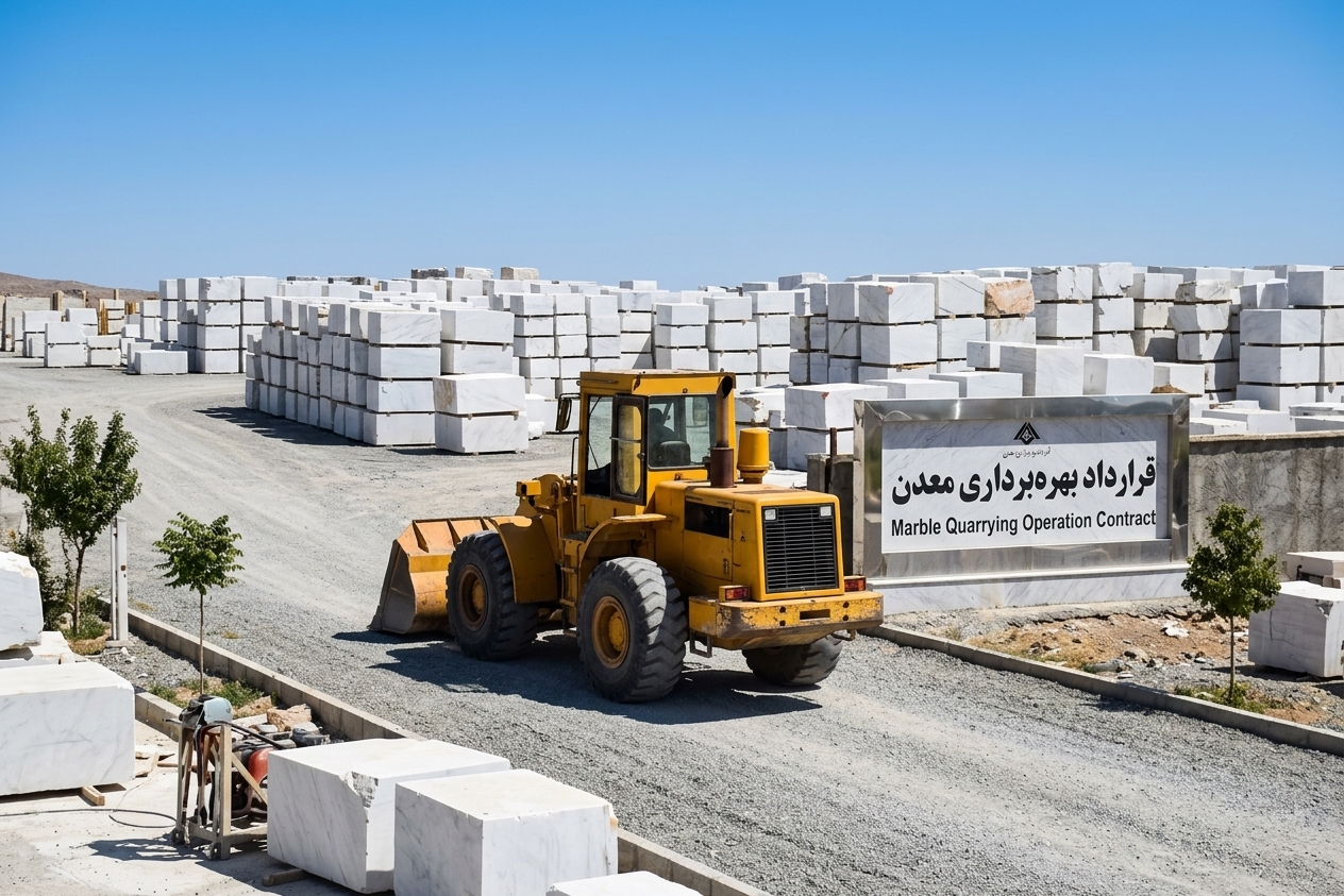 انواع قرارداد بهرهبرداری از معدن